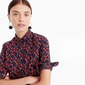 Liberty Floral J.Crew Shirt